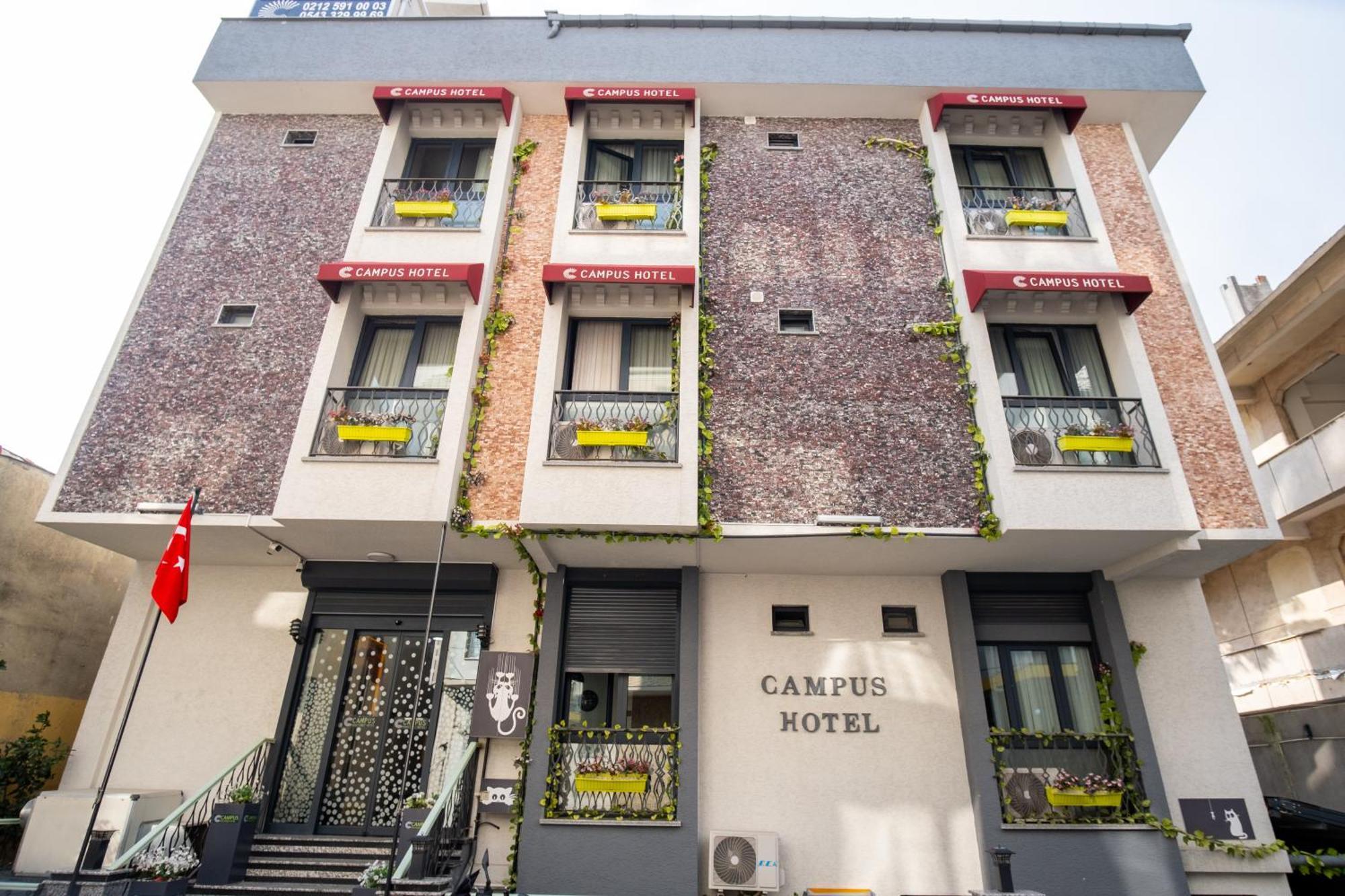 Campus Boutique Hotel Isztambul Kültér fotó